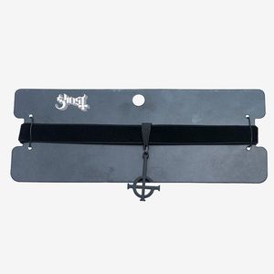 Ghost Grucifix Logo Choker Hot‎ Topic Papa Emeritus